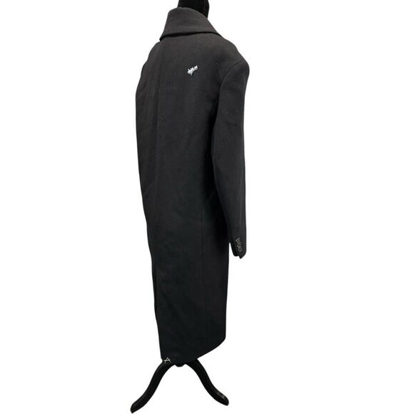 Zara x Ader Error Oversize Wool Blend Coat Black XS Unisex Rare Collab - Picture 11 of 16